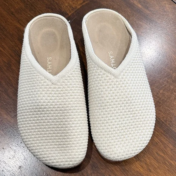 Rothy's Cream Women's Clogs - Picture 7 of 8